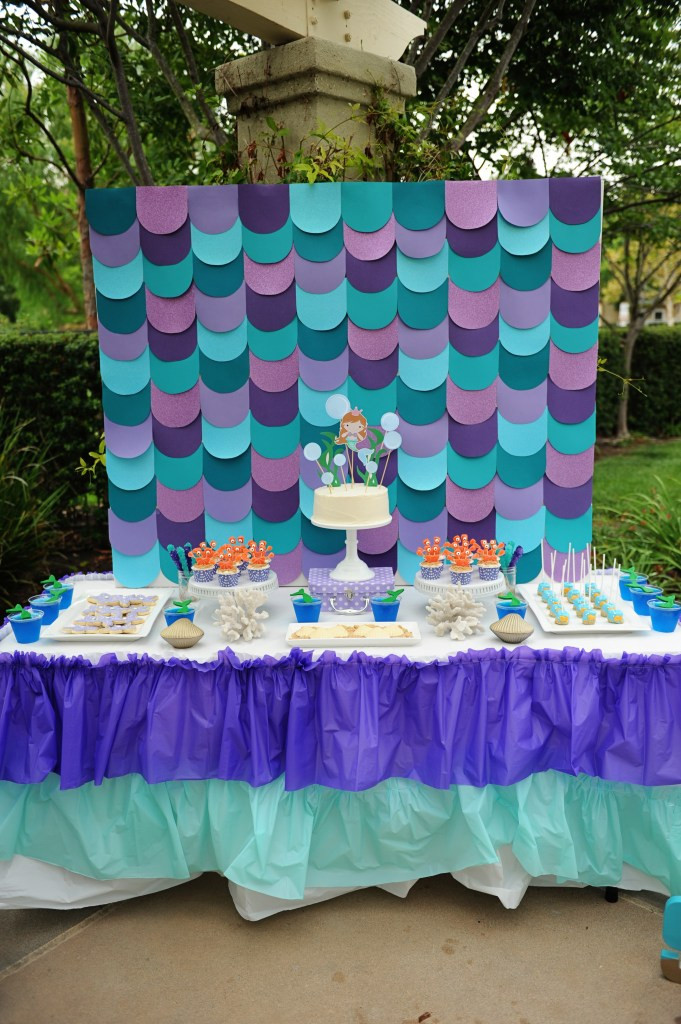 Diy Mermaid Party Ideas
 Mermaid Birthday Pool Party Ideas DIY