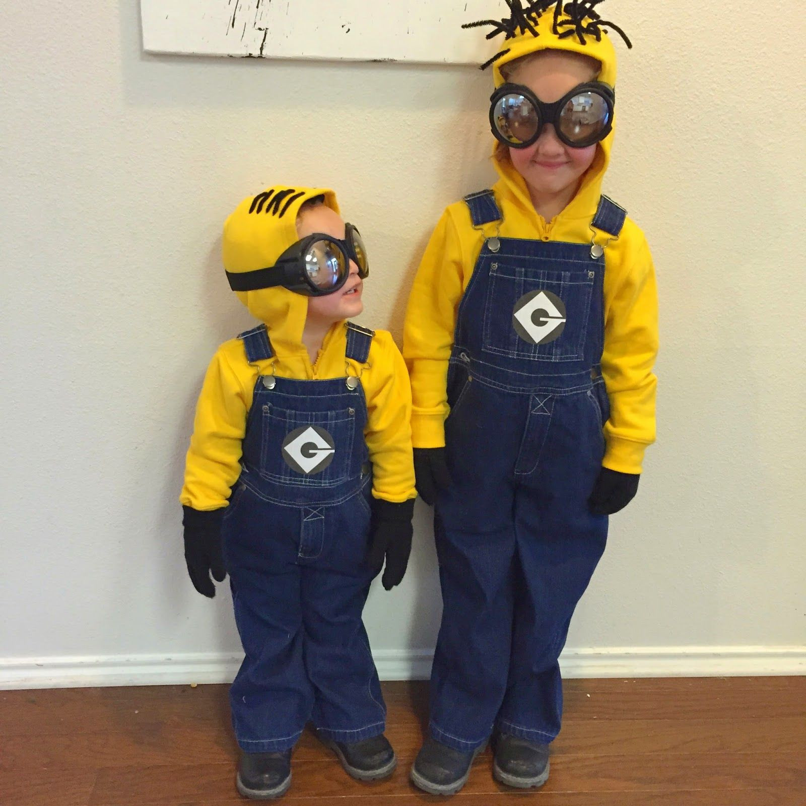 DIY Minion Costume For Kids
 DIY Despicable Me 2 Halloween Costumes