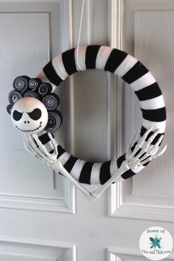 DIY Nightmare Before Christmas
 DIY Nightmare Before Christmas Wreath Some of This and That