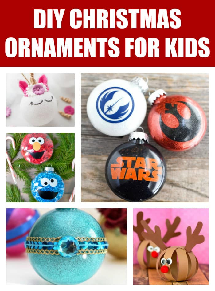 DIY Ornaments For Kids
 13 DIY Holiday Ornaments Kids Can Make Pretty My Party