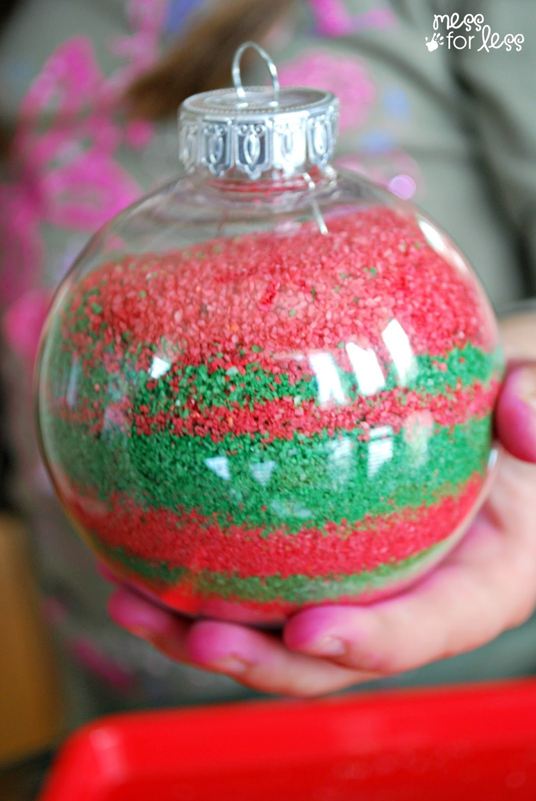 DIY Ornaments For Kids
 Kids Homemade Christmas Ornaments Mess for Less