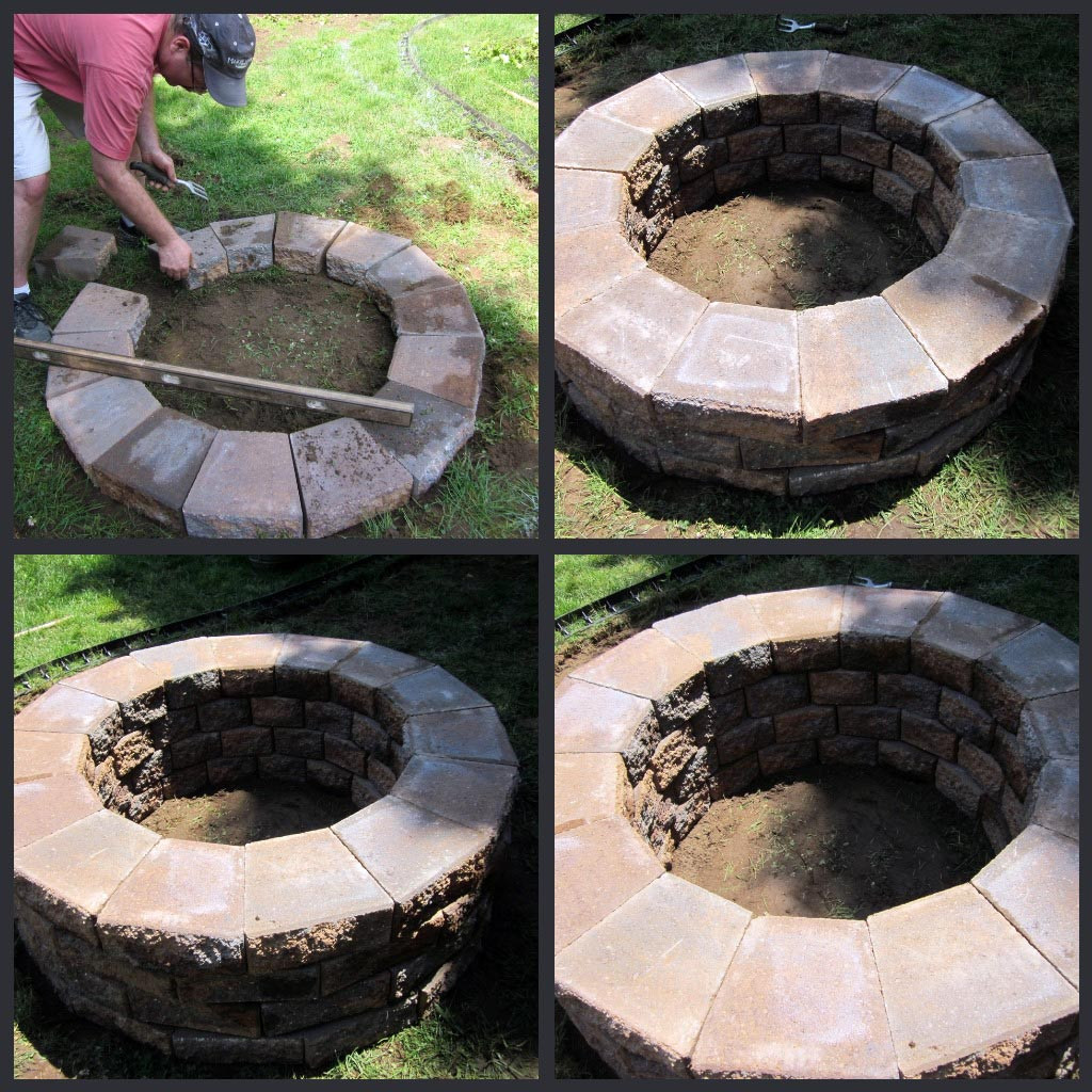 Diy Outdoor Fire Pit
 DIY Brick Fire Pit Tutorial