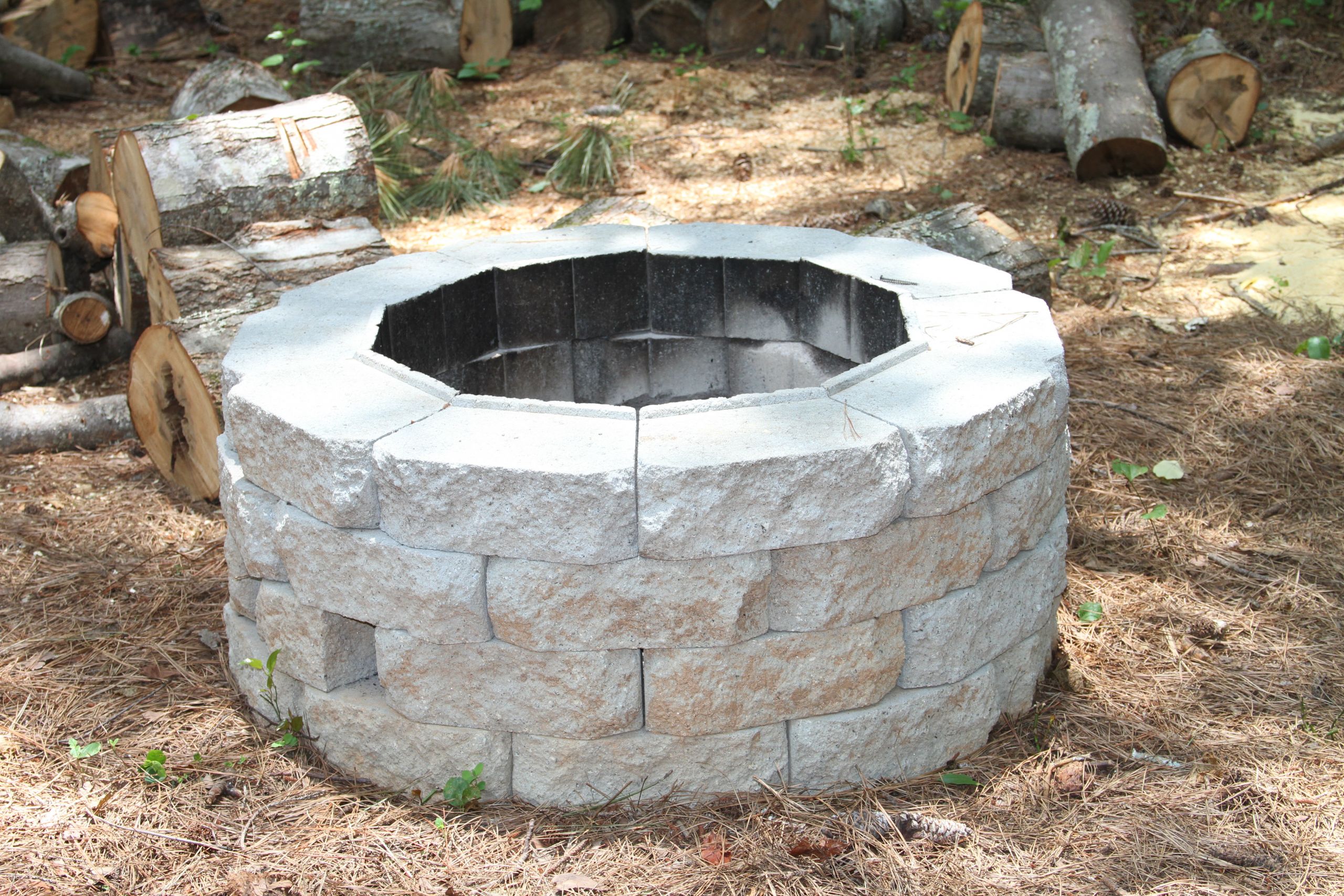 Diy Outdoor Fire Pit
 Easy DIY Inexpensive Firepit for Backyard Fun Thrifty