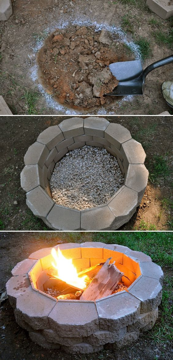 Diy Outdoor Fire Pit
 50 Backyard Hacks Home Stories A to Z