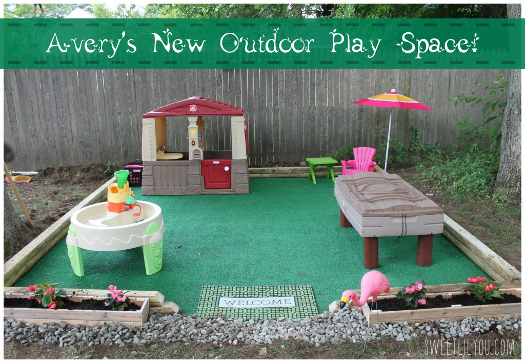 DIY Outdoor Play Areas
 DIY Outdoor Play Space Avery s Place sweet lil you
