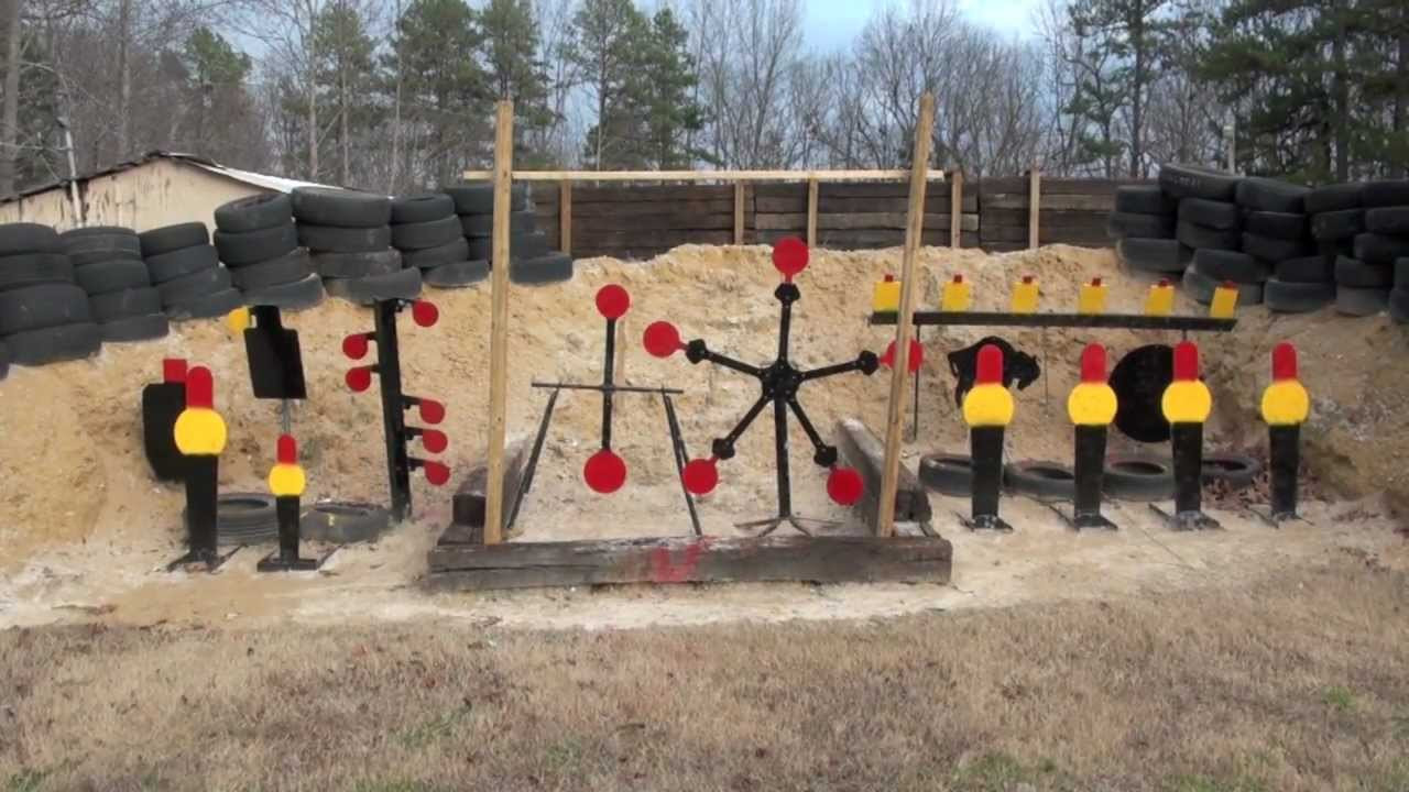 DIY Outdoor Shooting Range
 Shooting Range and Steel Tar Tour 2012