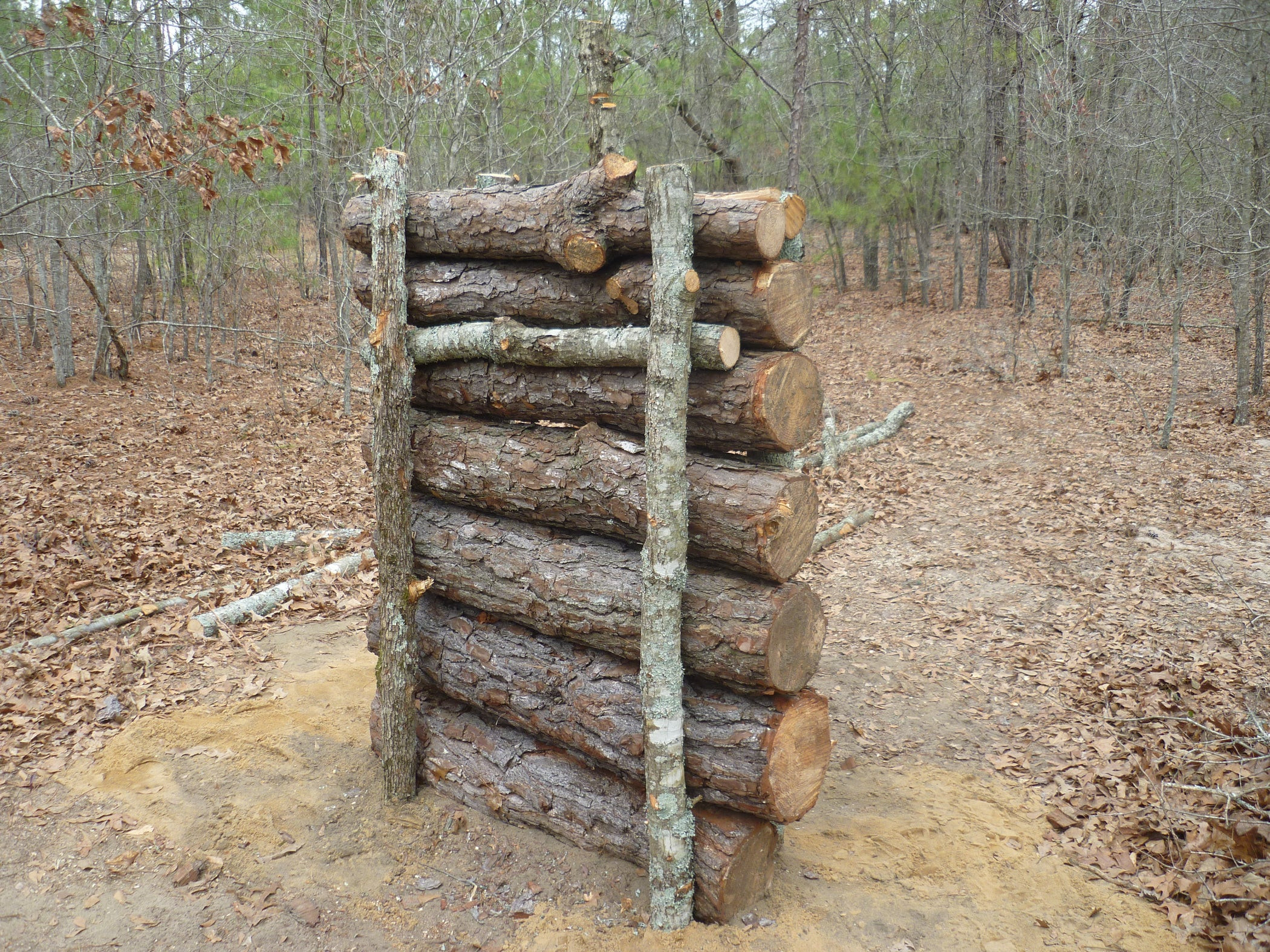 DIY Outdoor Shooting Range
 Wood Log Shooting Backstop Instructables