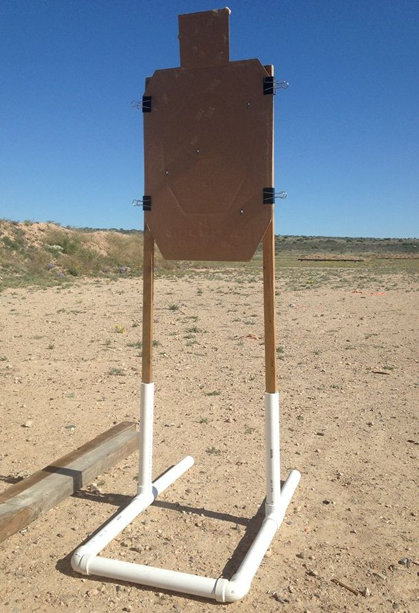 DIY Outdoor Shooting Range
 Portable PVC tar stands… Can life any easier With
