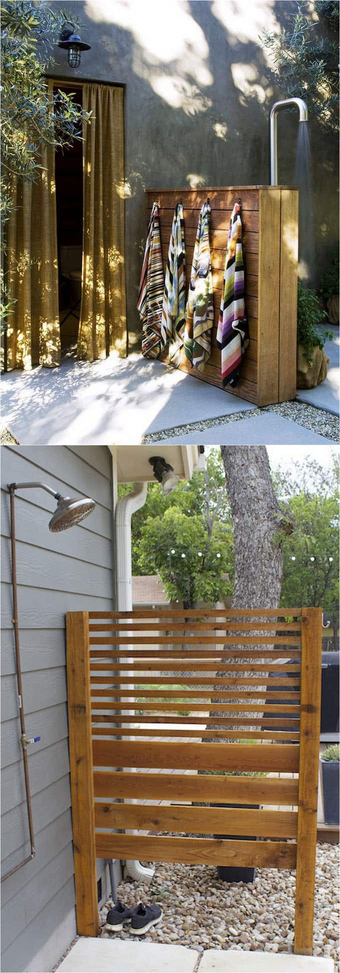 DIY Outdoor Shower Plumbing
 32 Beautiful DIY Outdoor Shower Ideas for the Best