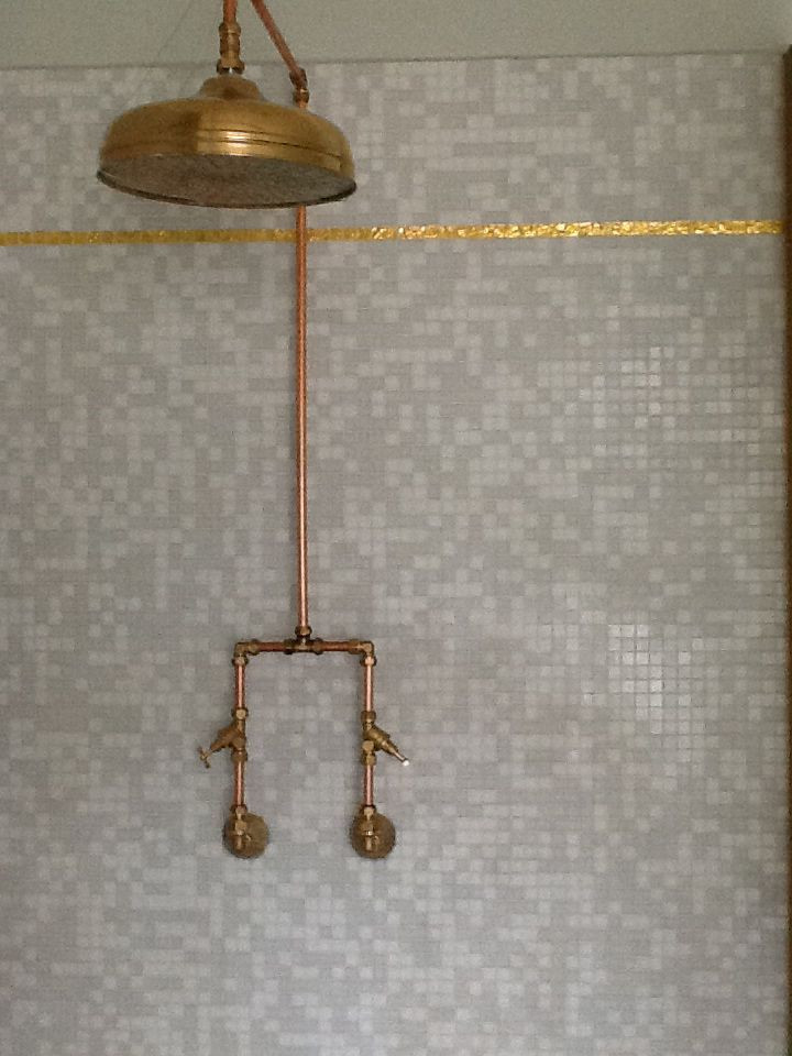 DIY Outdoor Shower Plumbing
 Pin on My Sweet Home