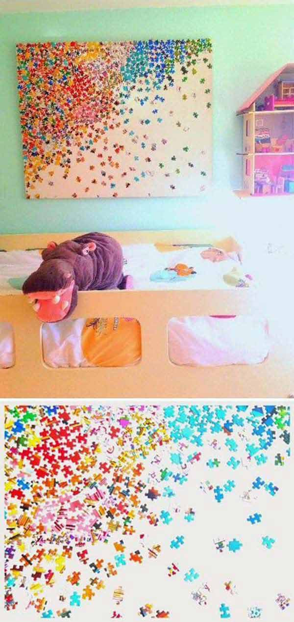 DIY Painting For Kids
 Top 28 Most Adorable DIY Wall Art Projects For Kids Room