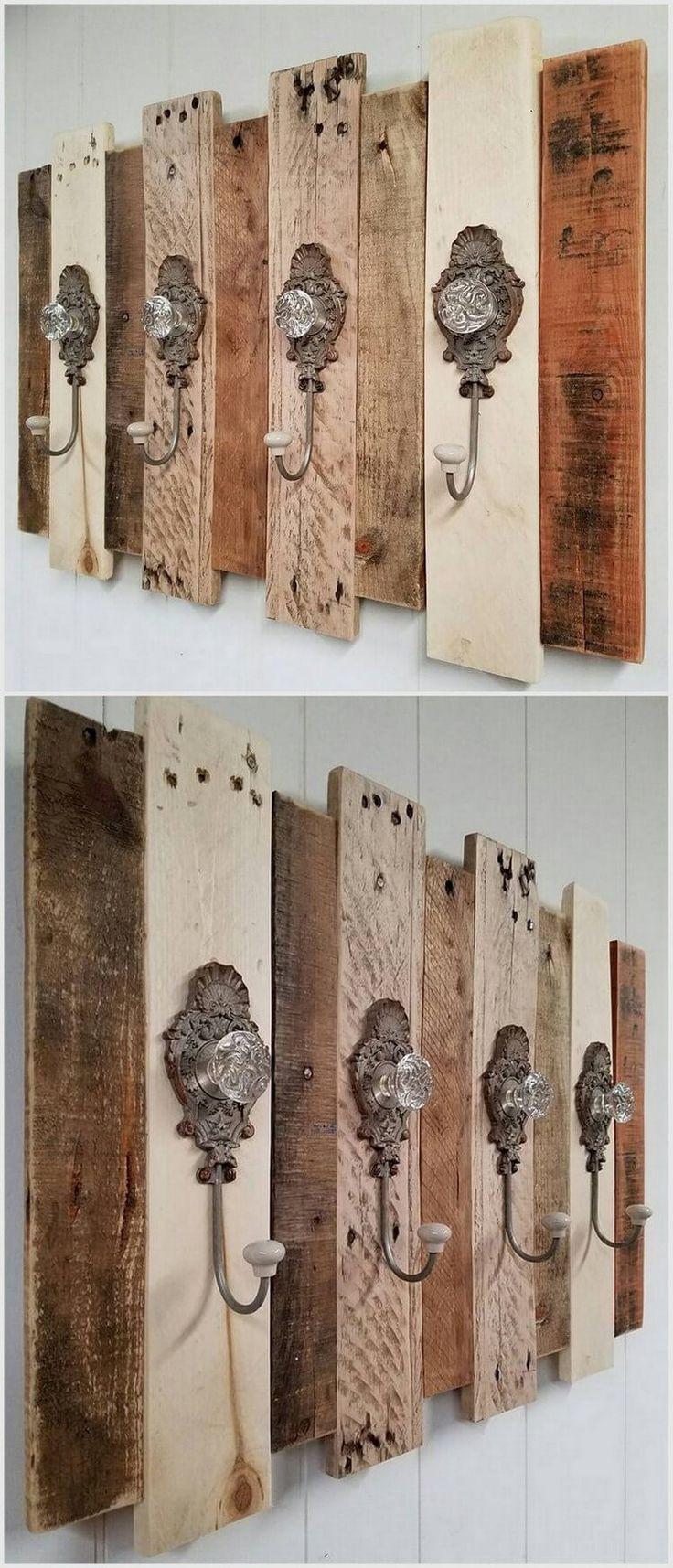 DIY Pallet Coat Rack
 420 best DIY Pallet Projects images on Pinterest