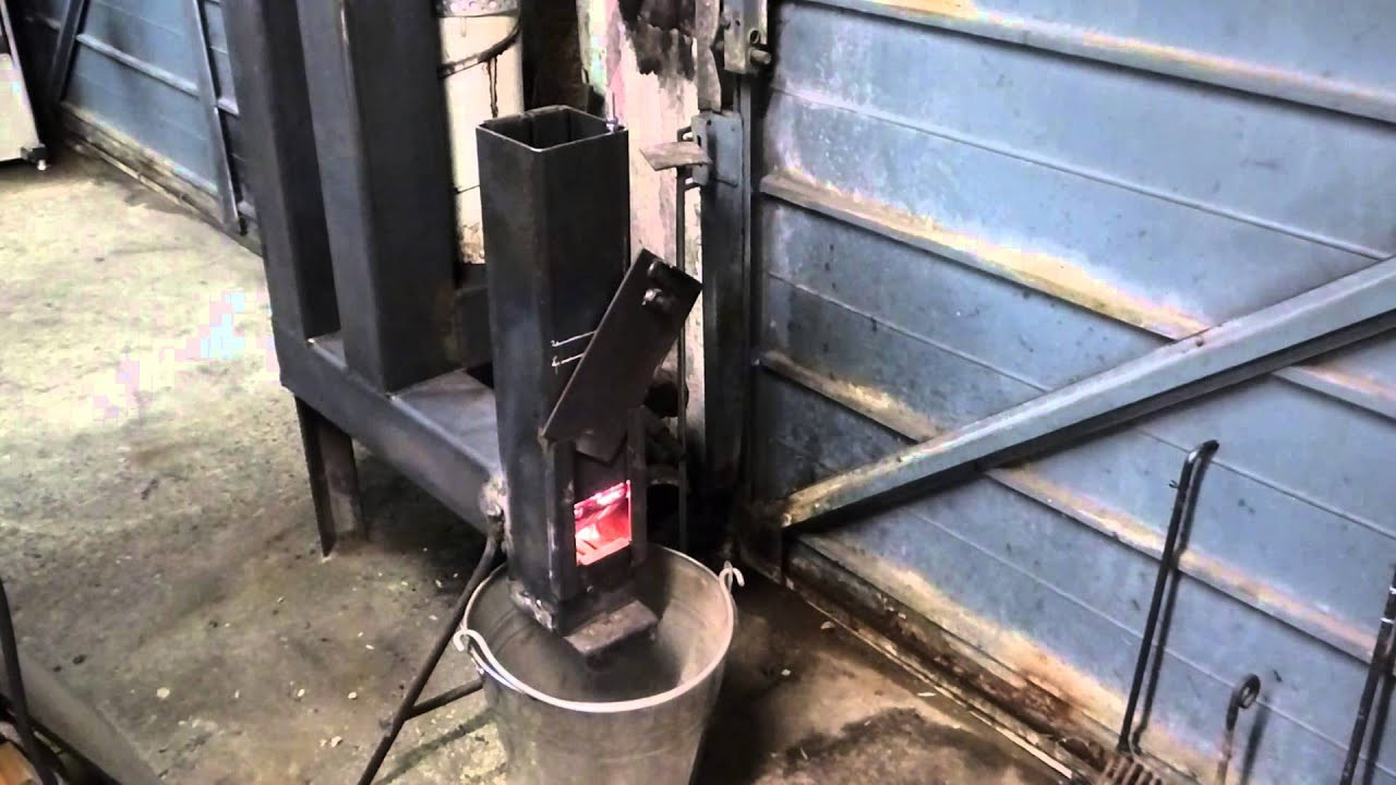DIY Pellet Stove Plans
 DIY rocket stove wood pellet space heater MK3 No 9