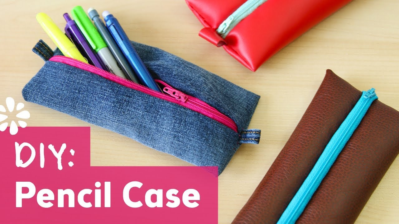 DIY Pencil Box
 Back to School DIY Pencil Case Sea Lemon