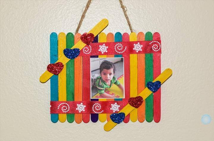 DIY Picture Frames For Kids
 32 Easy & Best DIY Picture Frame Crafts