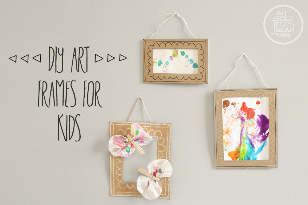 DIY Picture Frames For Kids
 frames