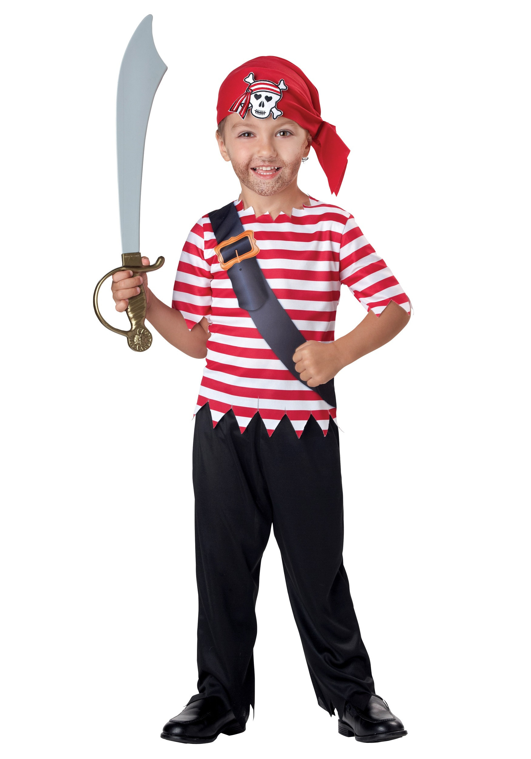 DIY Pirate Costumes For Kids
 Toddler Pirate Costume
