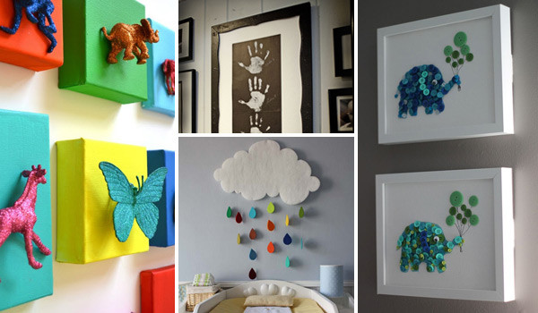 DIY Projects For Kids Room
 Top 28 Most Adorable DIY Wall Art Projects For Kids Room