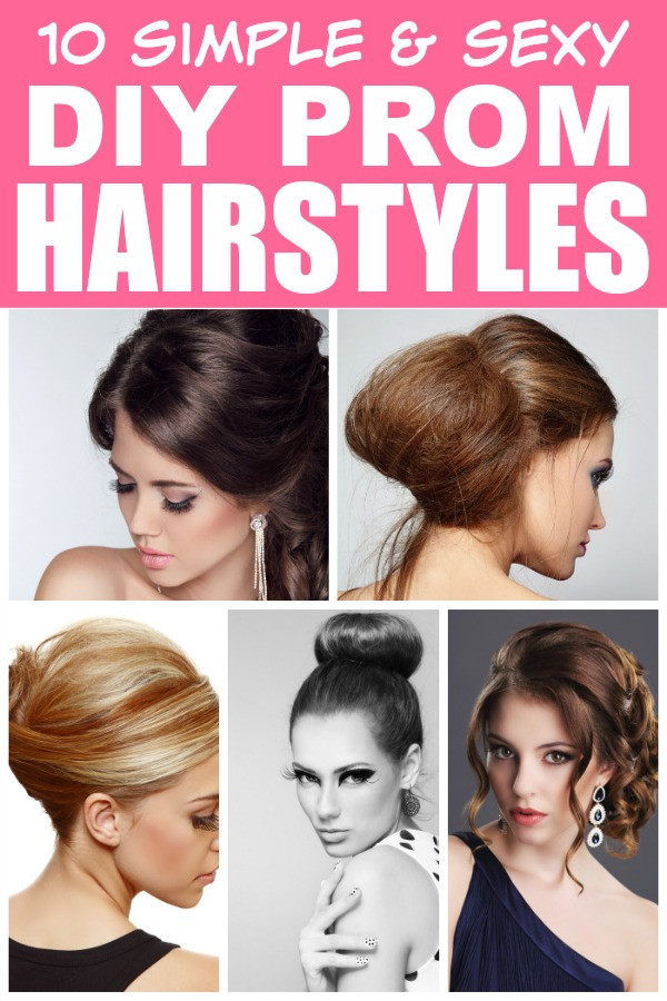 Diy Prom Hairstyles
 10 easy DIY prom hairstyles