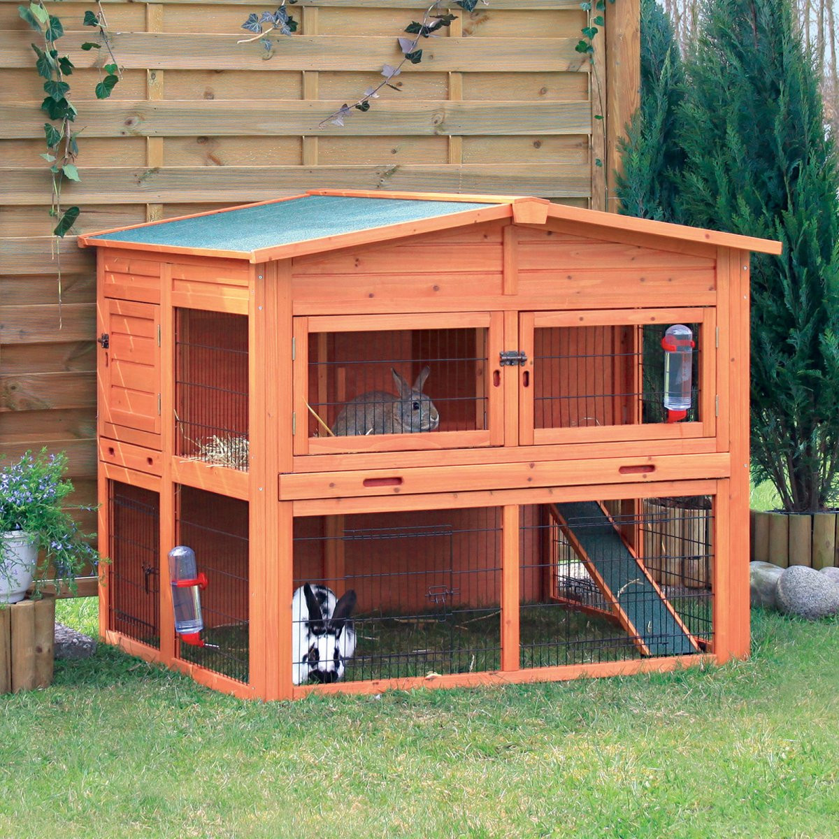 DIY Rabbit Hutch Plans
 The Rabbit Hutch Negotiations