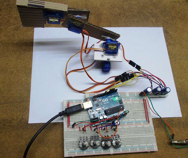 DIY Robot Arm Plans
 DIY Arduino Robotic Arm Project with Circuit Diagram & Code