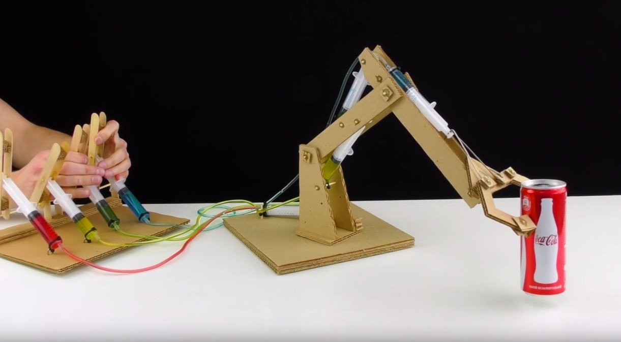 DIY Robot Arm Plans
 Making an Impressive Working Robotic Arm from Cardboard