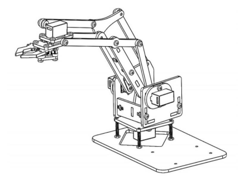 DIY Robot Arm Plans
 Mechanical Arm Drawing at GetDrawings