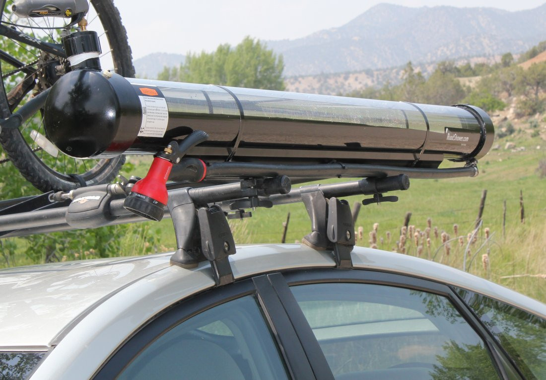 DIY Roof Rack Shower
 Pvc Roof Rack & A Really Great Solar Collector The All