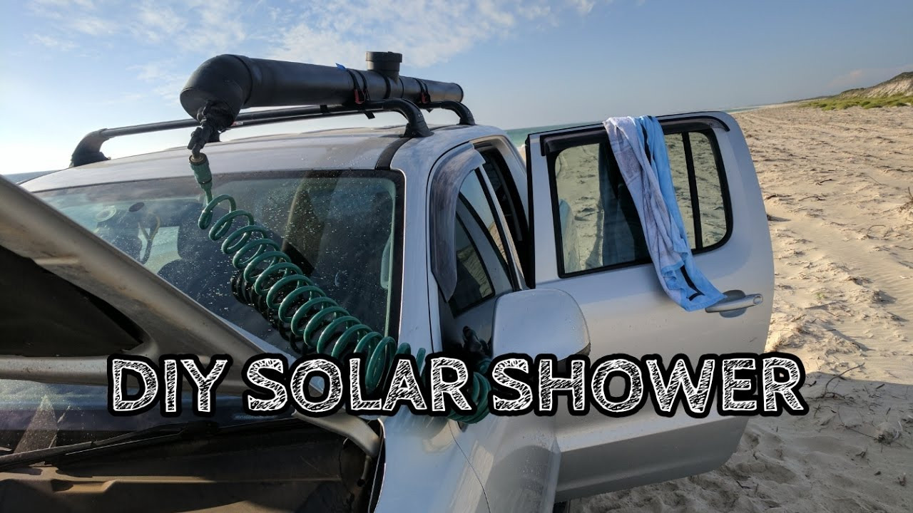 DIY Roof Rack Shower
 DIY solar shower build