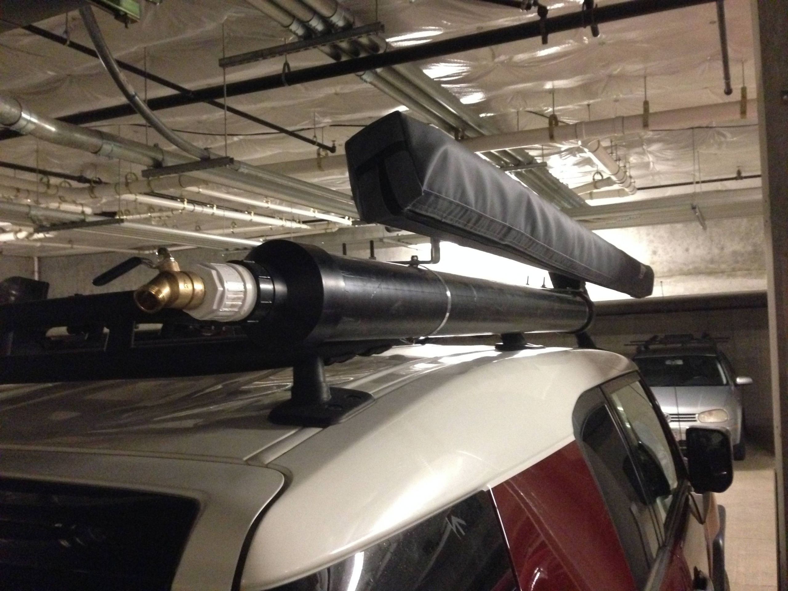 DIY Roof Rack Shower
 DIY Roof Rack Shower Bracket System for Awning Toyota