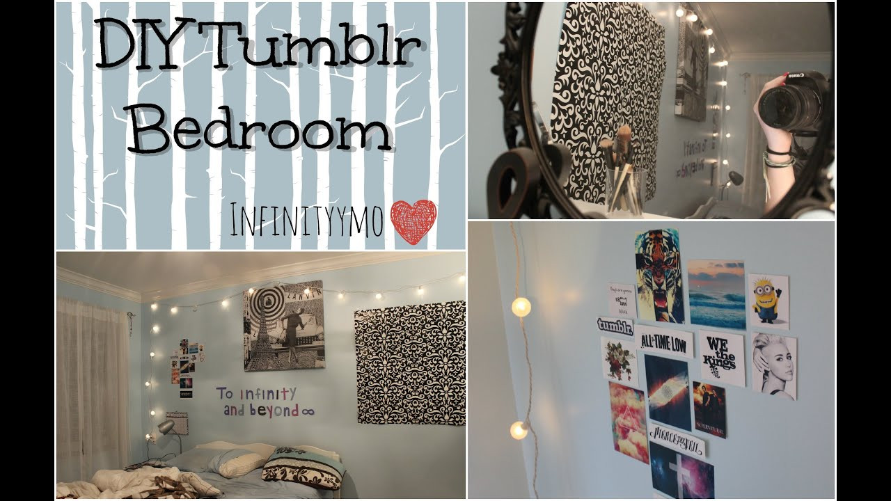 DIY Room Decorating Ideas Tumblr
 DIY Tumblr Bedroom infinityymo