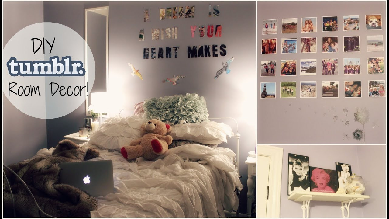 DIY Room Decorating Ideas Tumblr
 DIY Cheap & Easy Tumblr Inspired Room Decor