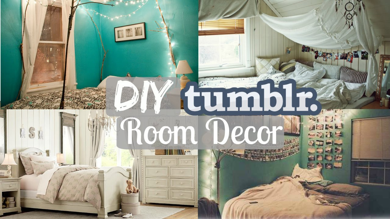 DIY Room Decorating Ideas Tumblr
 DIY Tumblr Room Decor Cheap & Easy