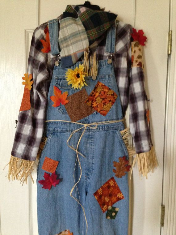 DIY Scarecrow Costume For Adults
 Adult Scarecrow Halloween Costume Detailed Medium Adult