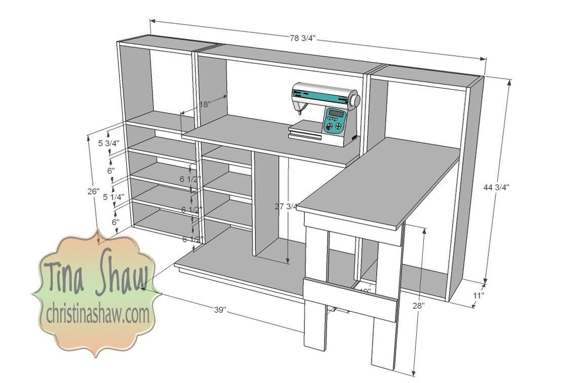 DIY Scrapbox Plans
 Ever since I laid eyes on the original scrapbox sewing