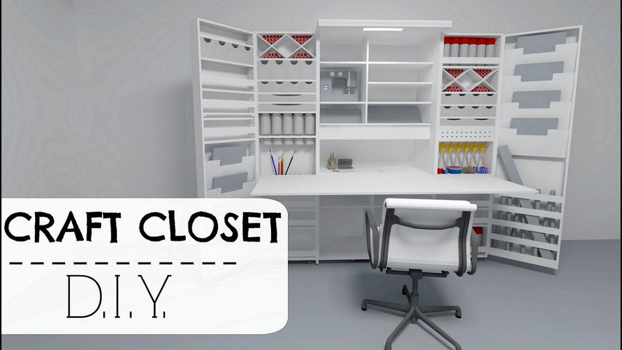 DIY Scrapbox Plans
 DIY SCRAPBOX CRAFT CLOSET