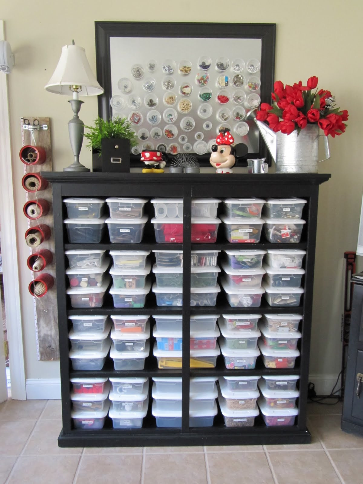 DIY Small Room Organization
 All The Joy Tuesday Ten Craft Organization Ideas