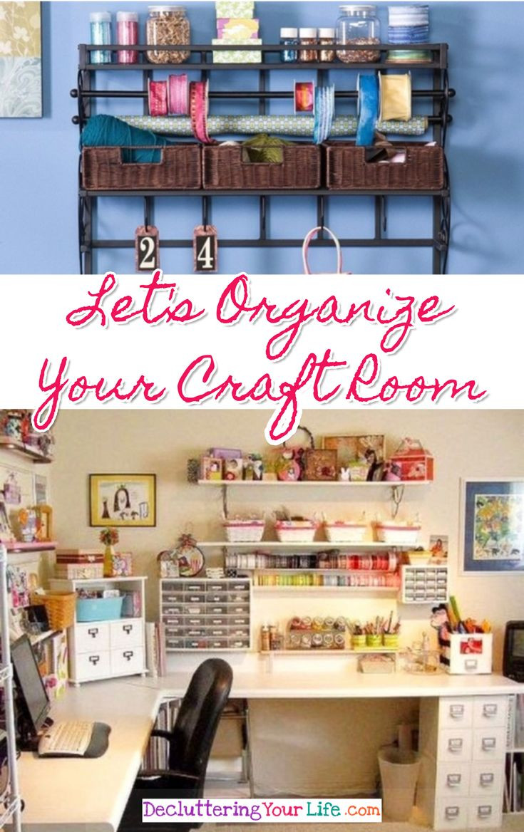 DIY Small Room Organization
 Craft Room Organization Unexpected & Creative Ways to