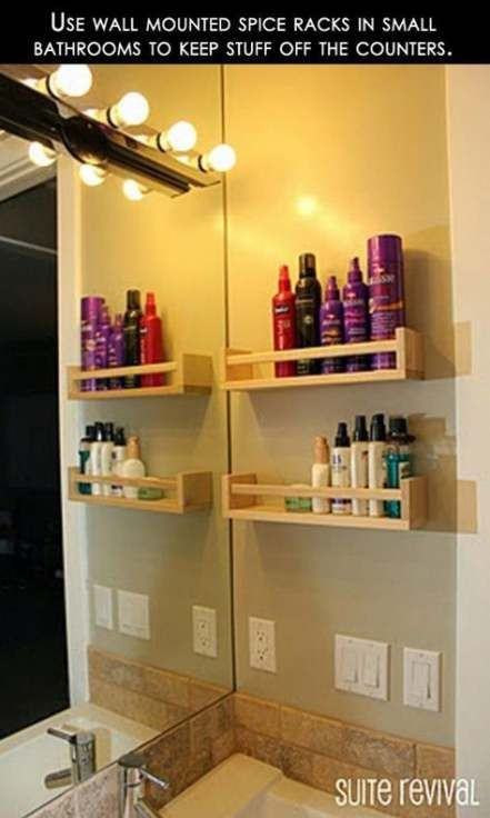 DIY Spice Rack Apartment
 Diy apartment ideas organization spice racks 25 New Ideas