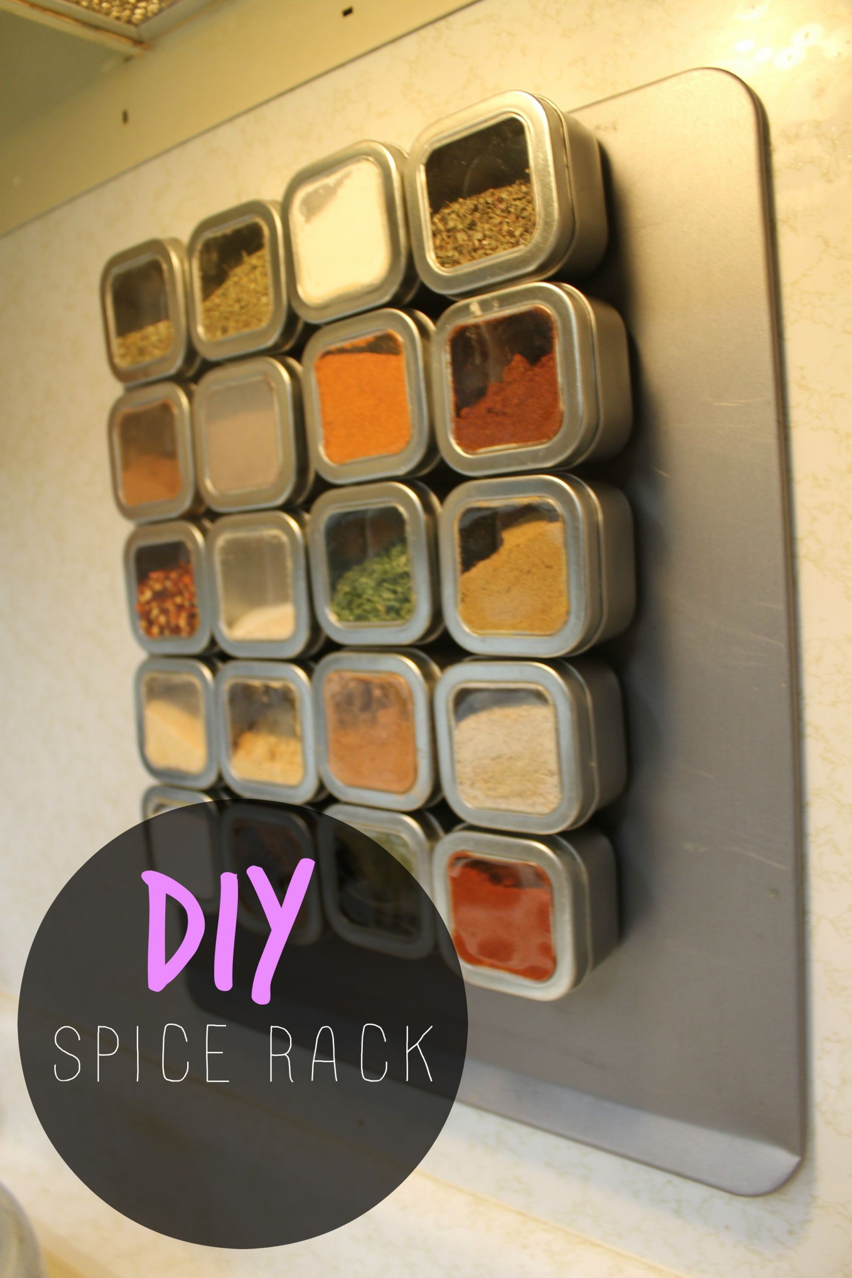 DIY Spice Rack Apartment
 DIY Spice Rack