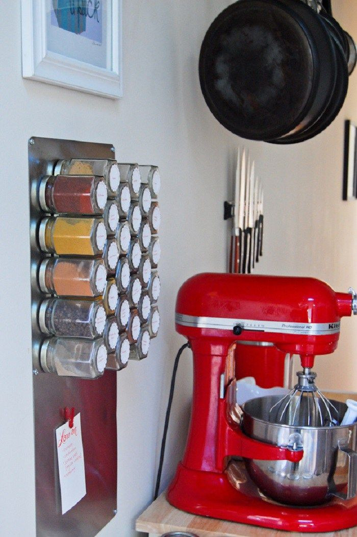 DIY Spice Rack Apartment
 Pin by Kierstin Golec on Organization