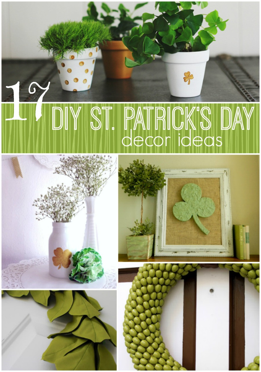 Diy St Patrick's Day Decorations
 17 DIY St Patrick’s Day Decorating Ideas The Girl Creative