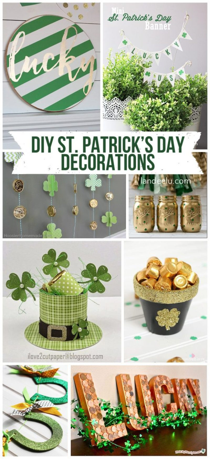 Diy St Patrick's Day Decorations
 DIY St Patrick s Day Decorations landeelu
