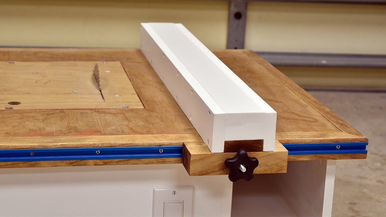 DIY Table Saw Fence Plans
 Make A Table Saw Fence For Homemade Table Saw