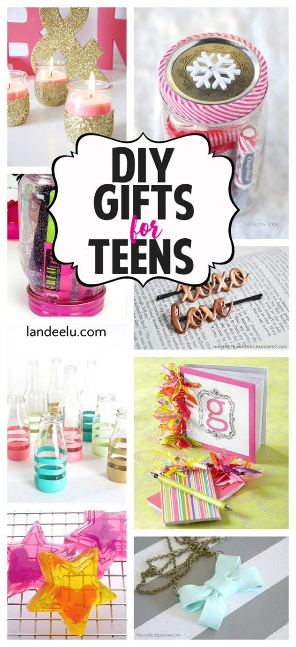 DIY Teenage Gifts
 DIY Gift Ideas for Teens landeelu