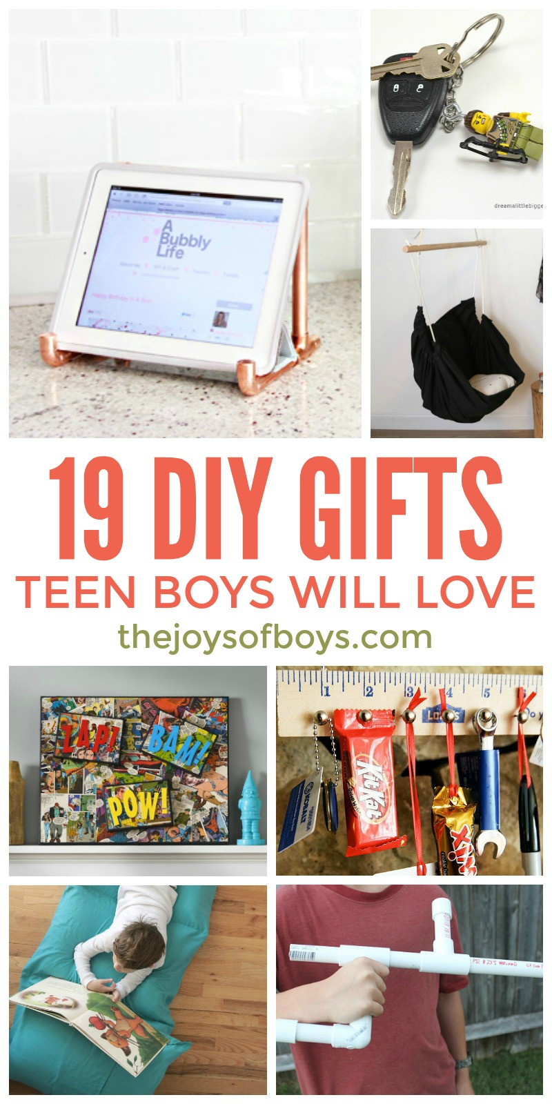 DIY Teenage Gifts
 DIY Gifts Teen Boys Will Love Homemade Gifts For Teen Boys