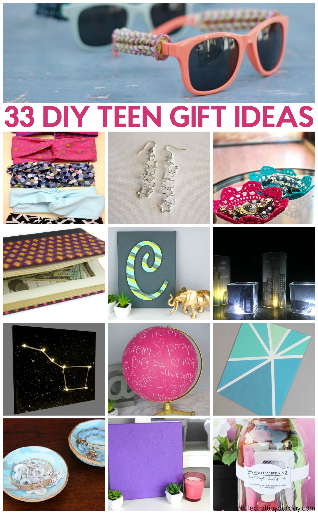 DIY Teenage Gifts
 33 DIY Teen Gift Ideas A Little Craft In Your Day