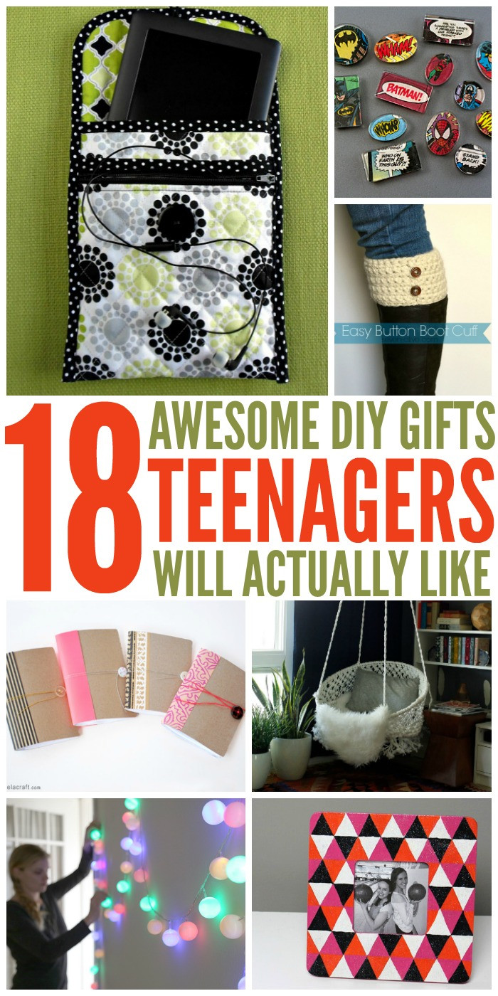 DIY Teenage Gifts
 18 DIY Gifts Teens Will Actually Like