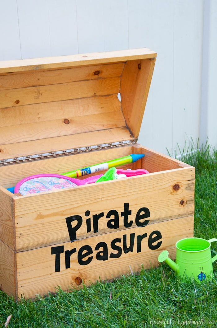 DIY Treasure Chest Box
 DIY Treasure Chest Toy Box Houseful of Handmade