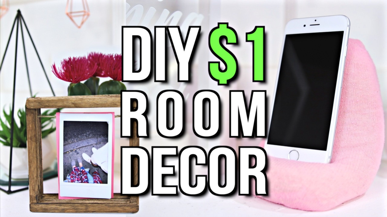 DIY Tumblr Room Decor
 DIY $1 ROOM DECOR Tumblr Inspired 2017